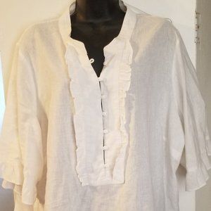 Lane Bryan Linen Blouse